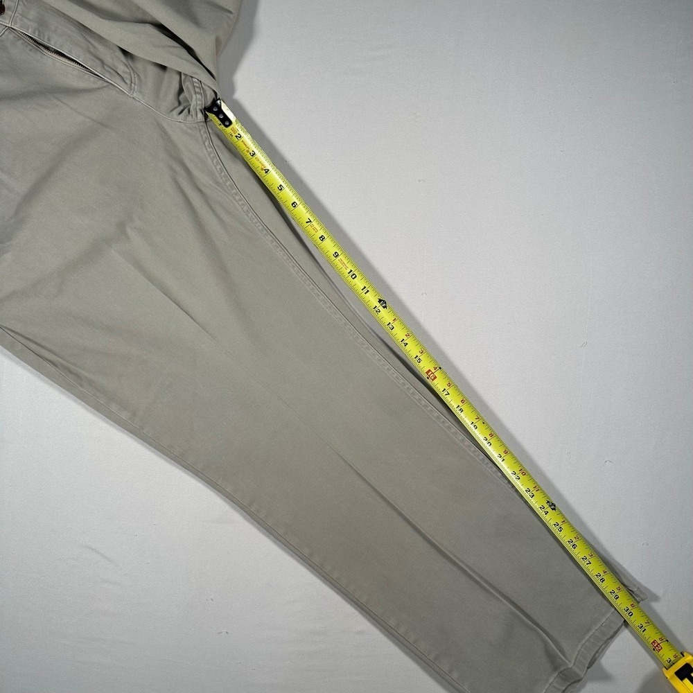 Pendleton Mens Chino Pants‎ 42x30 Tan Khaki Stretch Cotton 5-Pocket Straight Leg - Picture 12 of 15